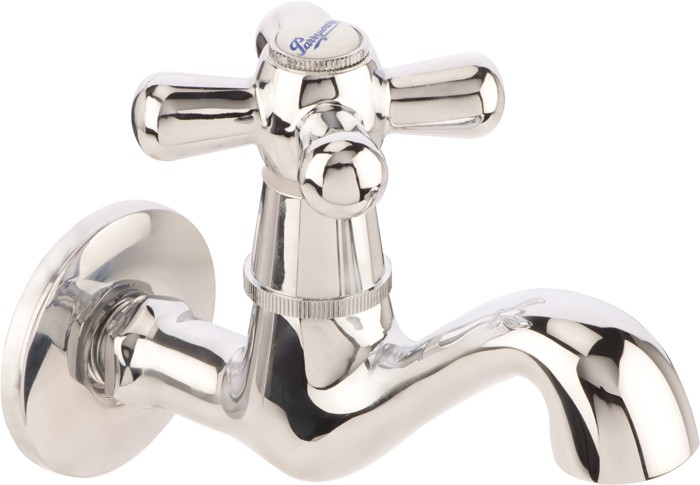 Sapphire Two Way Bib Cock Brass Chrome Finish Parryware