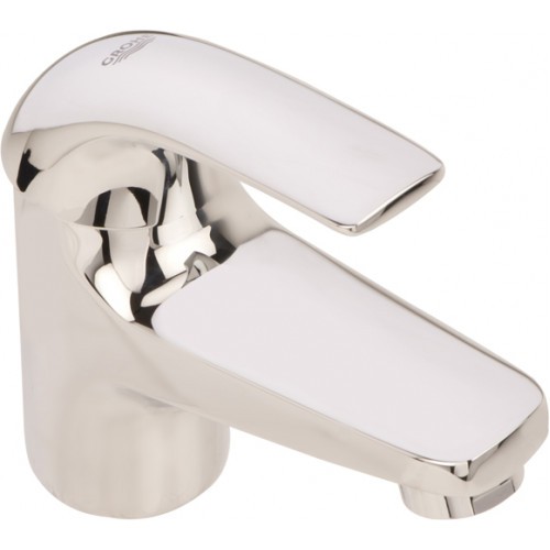 Baucurve Pillar Tap Big 32809000 Brass Chrome Finish Grohe