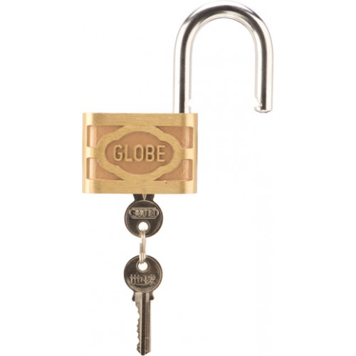 Buy Globe Padlock Brass 3 Inch Gold Online India - Kalanjiam Hardwares