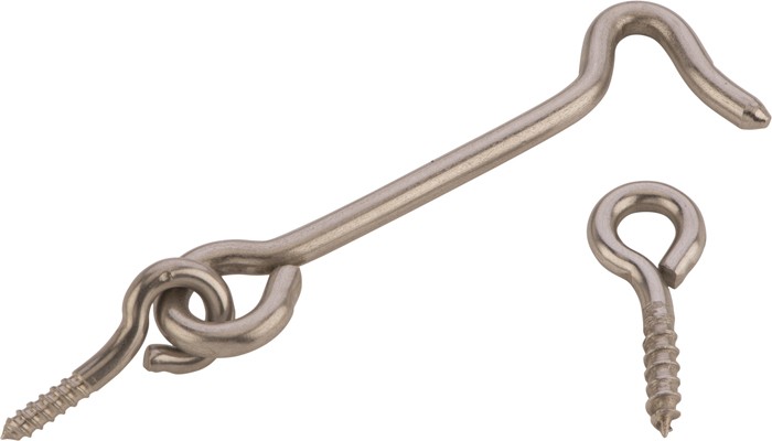 Buy Implemental Gate Hook and Eyes 3 inch Stainless Steel for Doors and  Windows (Pack of 50) Online in India at Best Prices