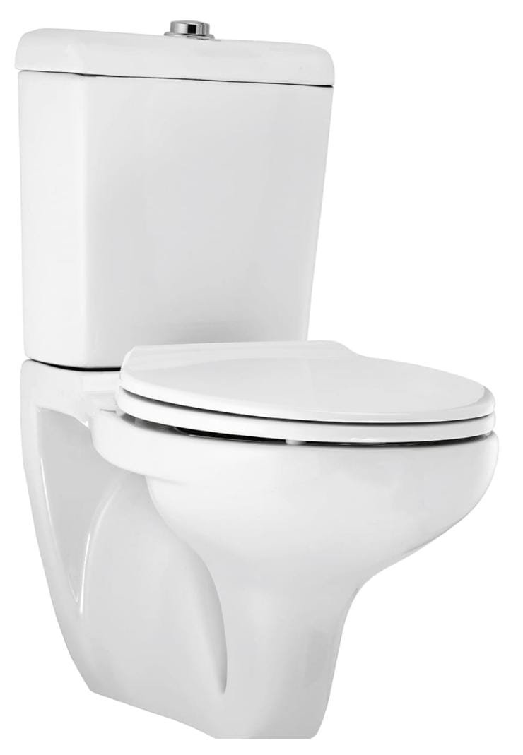 YP3055 WALL HUNG CLOSET INDUS W/CISTERN WHITE (YP3055) - Image 1