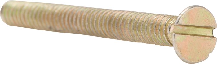 1.1-2 x 3-16 CSK Machine Minus Screw (1) SCREW MACHINE 3/4X1/4 ZINK (S7610) - Image 1