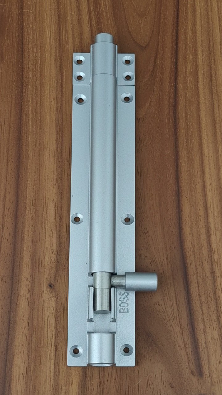 A7070(1) TOWER BOLT ALU 8X1/2 MAT (A7070) - Image 1