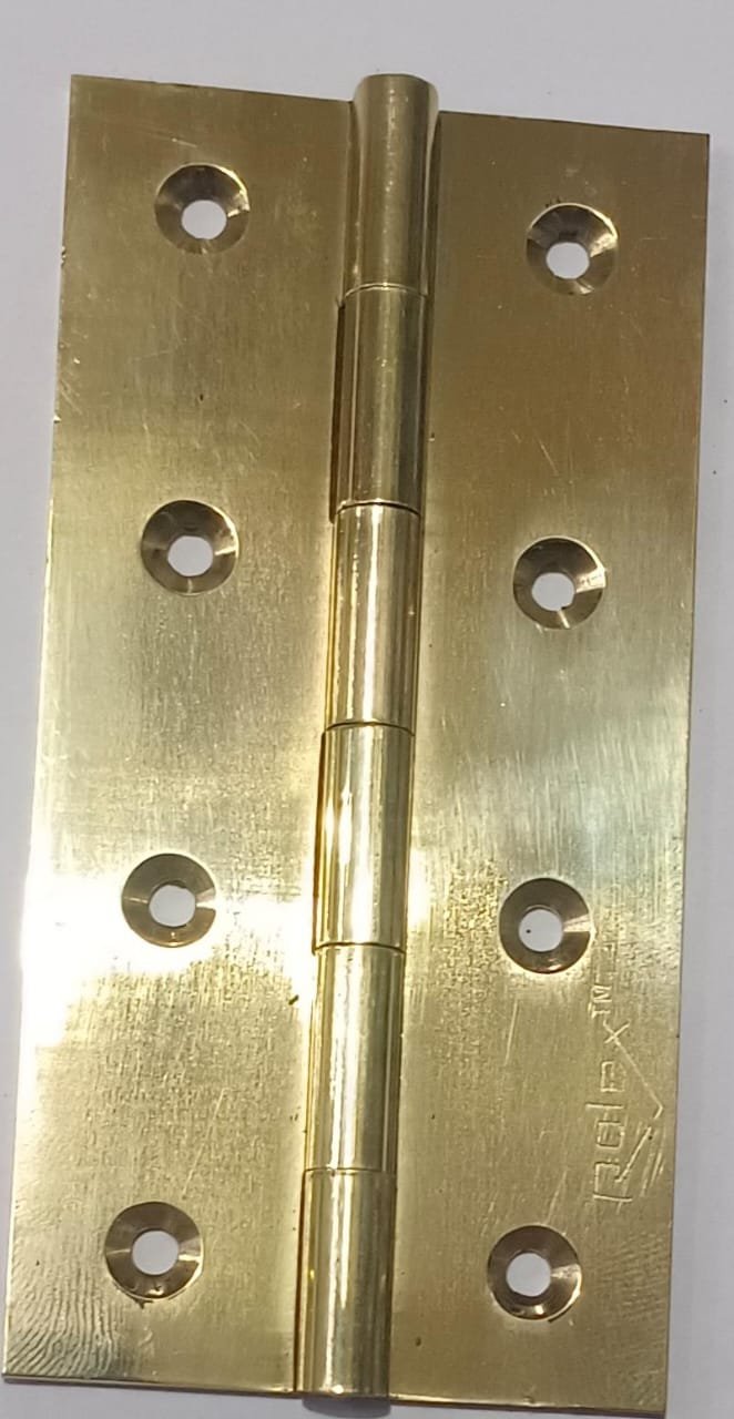 B1100 F HINGES BRASS 4X7/8X3/32 (B1100) - Image 1