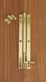 TOWER BOLT BRASS LAKER  8X3/8 (B1886)