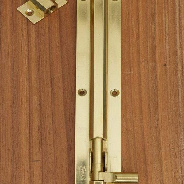 TOWER BOLT BRASS LAKER  8X3/8 (B1886)