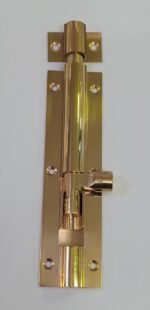TOWER BOLT BRASS  6X1/2 (B2090)
