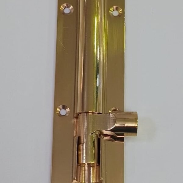TOWER BOLT BRASS  6X1/2 (B2090)