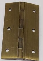 HINGES BRASS ANTQ  3X34X3/32 SS PIN (B3201) - Image 2