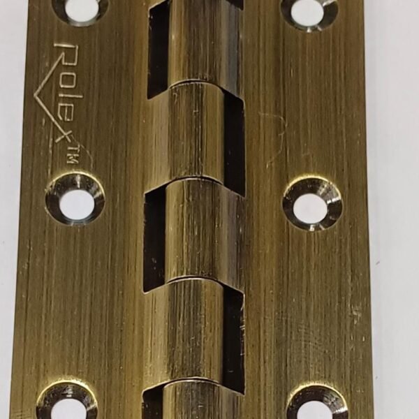 HINGES BRASS ANTQ  3X34X3/32 SS PIN (B3201)