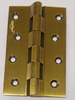HINGES BRASS ANTQ  4X1-1/8 SS PIN (B3202)