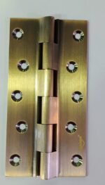 HINGES BRASS ANTQ  5X1-1/8 SS PIN (B3203)