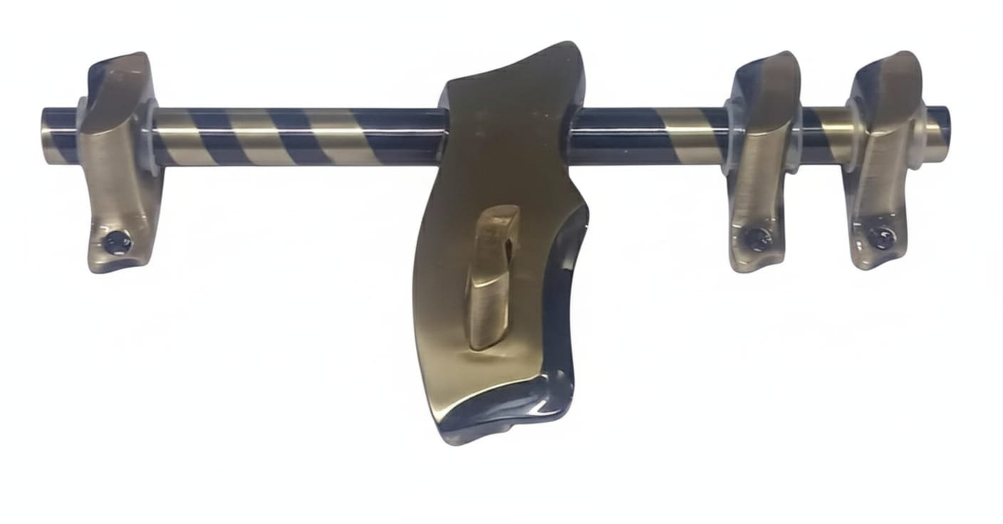 B4006 AB ALDROPS BRASS ROD ANTQ LOTUS 10X5/8 (6) (B4006) - Image 1