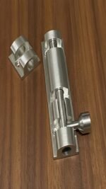 TOWER BOLT ALUM SS CYLO 4 INCH (B5360)