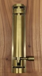 TOWER BOLT ALUM ANTQ CYLO 8 INCH (B5374) - Image 2