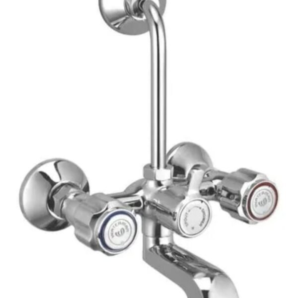 WALL MIXER CP 2 IN 1 WITH BEND (B6960A)
