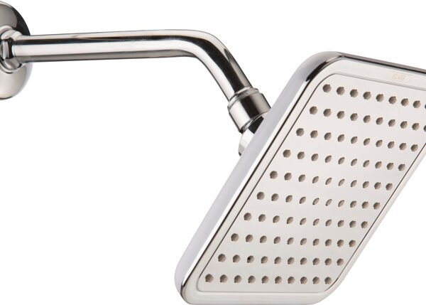 OVER HEAD SHOWER ALD 165 SQUARE 6X6  WH/CP (TMP12261)