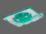 ACRYLIC SINGLE SOAP DISH SQUARE GLASS STONE (YG3479) - Image 5
