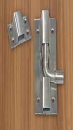 TOWER BOLT SS 4X1/2 S/PIECE TIGER (H2505)