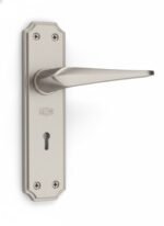 MORTICE LOCK  L-25, L-26 SILVER 8 INCH (L1041) - Image 2