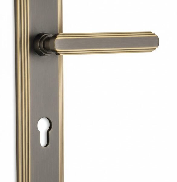 MORTICE LOCK BH 44 ANTQ 13 INCH - BULLET (L1400)