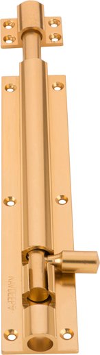 Navdeep Diamond 8x1-2 F TOWER BOLT ALU GOLD 8X12 (A5140) - Image 1