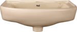 WALL HUNG INDUS WASH BASIN IVORY (YP4141) - Image 4