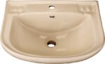 WALL HUNG INDUS WASH BASIN IVORY (YP4141)