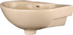 WALL HUNG TAPTI WASH BASIN IVORY (YP4151) - Image 4