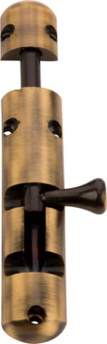 TOWER BOLT BRASS ATQ CAPSULE 4 INCH (B6140)