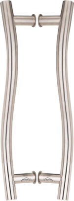 HANDLE SS GLASS DOOR S 12 INCH COMBI (B4290)
