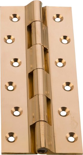 HINGES BRASS MED RLY  6X1-1/8X1/8 (B1204)