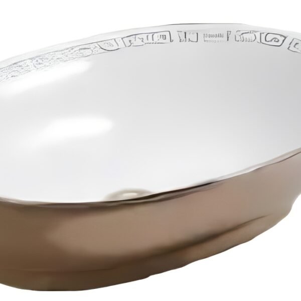 WASH BASIN TR 20033-RG  ZEKE ROSE GOLD (YG9833)