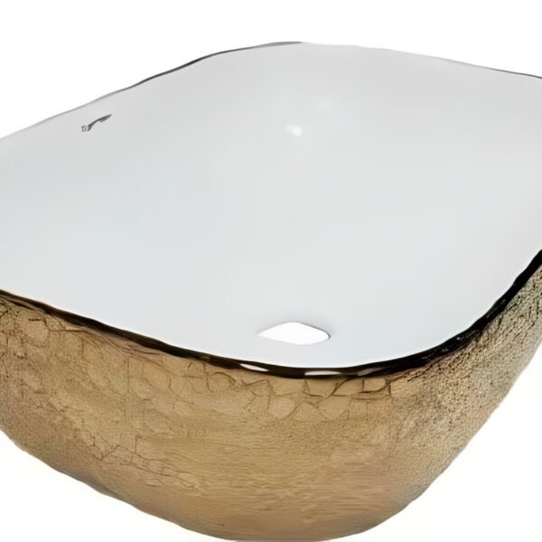 WASH BASIN TR 20017-W+CRG STEFY  WHT+CROCO RG (YG9973)
