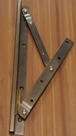 WINDOW FITTINGS BRASS  ANTIQ 10 INCH (W1302) - Image 2