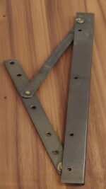 WINDOW FITTINGS BRASS  ANTIQ 14 INCH (W1304) - Image 2