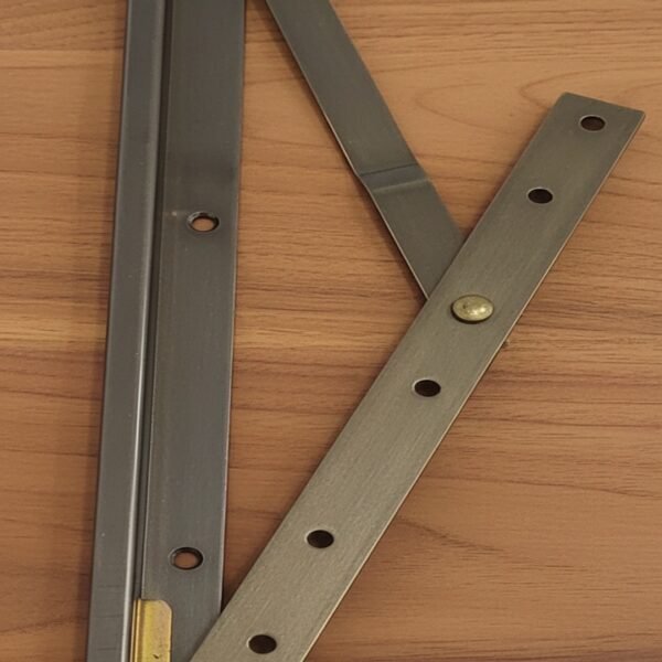 WINDOW FITTINGS BRASS  ANTIQ 14 INCH (W1304)