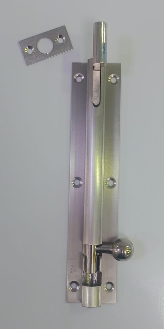 YA2655 SS F TOWER BOLT BRASS L SS 6X3/8 (YA2655) - Image 1