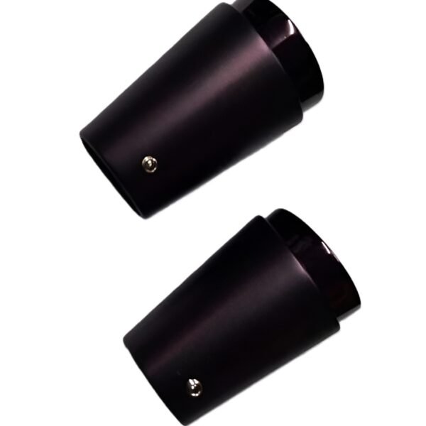 CURTAIN BRACKET NO 131  WINE MATT(K) (YA4469)