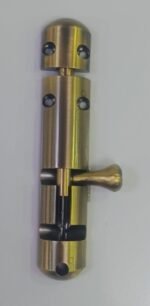TOWER BOLT BRASS CAP ANTQ  4X3/8 (YA6140)