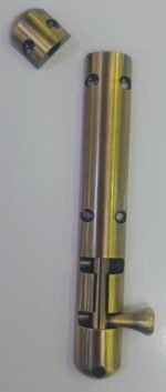 TOWER BOLT BRASS CAP ANTQ 6X3/8 (YA6150)