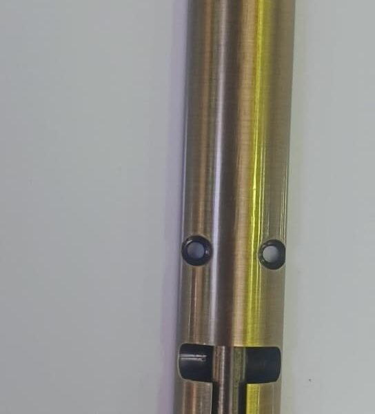 TOWER BOLT BRASS CAP ANTQ 6X3/8 (YA6150)