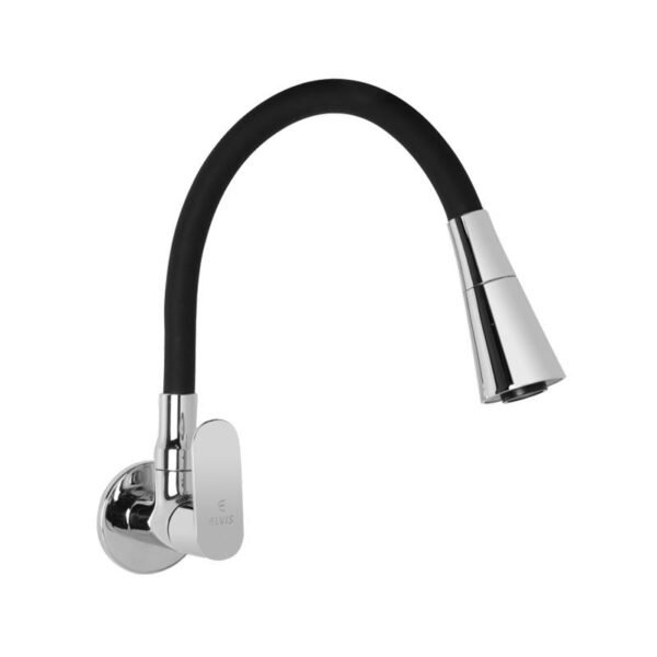 SUPER FLEXI SINK COCK BLACK (YE5103)