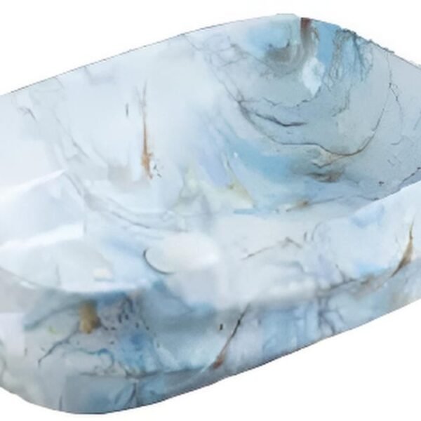 WASH BASIN TR 20048 BEWA RIVA BLUE WAVES  (YG9881)