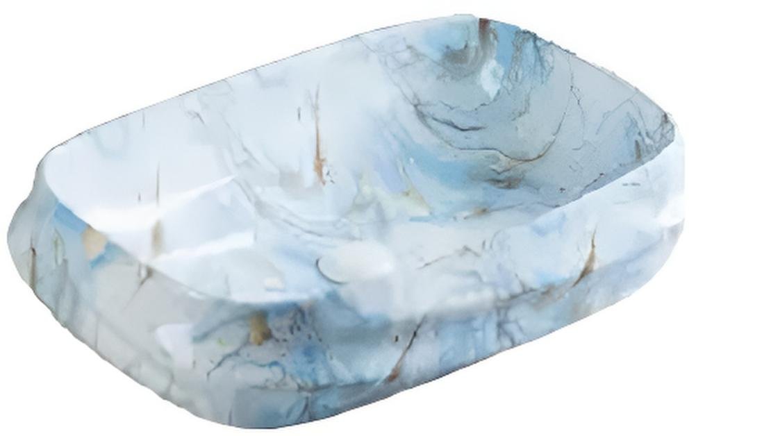 YG9881 WASH BASIN TR 20048 BEWA RIVA BLUE WAVES (YG9881) - Image 1