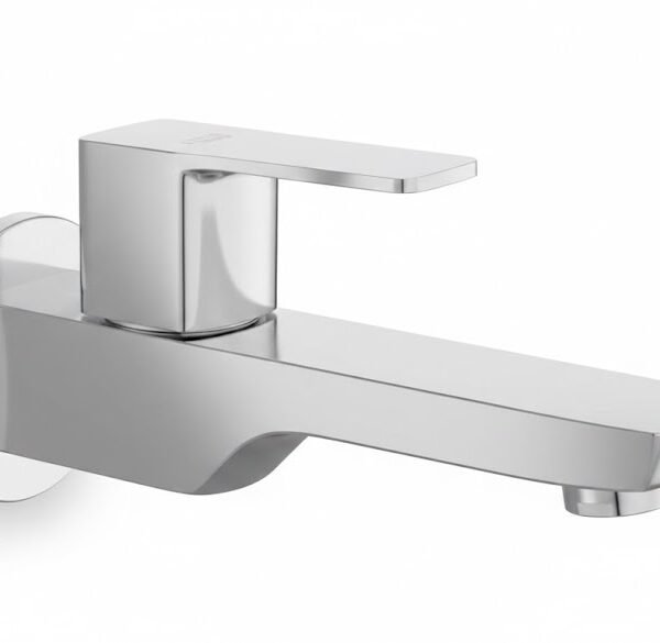 KUP- 35037 PM BIB COCK WITH WALL FLANGE (YJ2099)