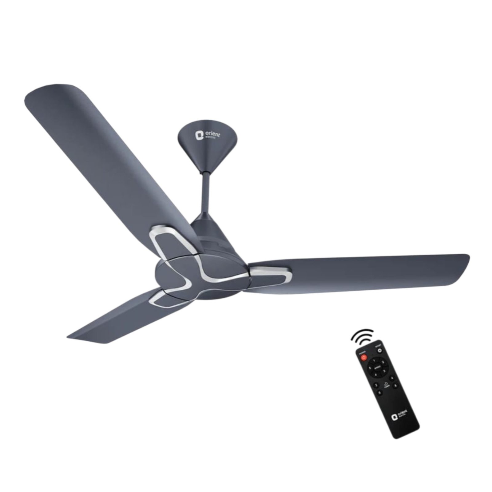 YO0642 FAN JAZZ BLDC(W) REMOTE 48 INCH DAYTONE GREY 5S (YO0642) - Image 1