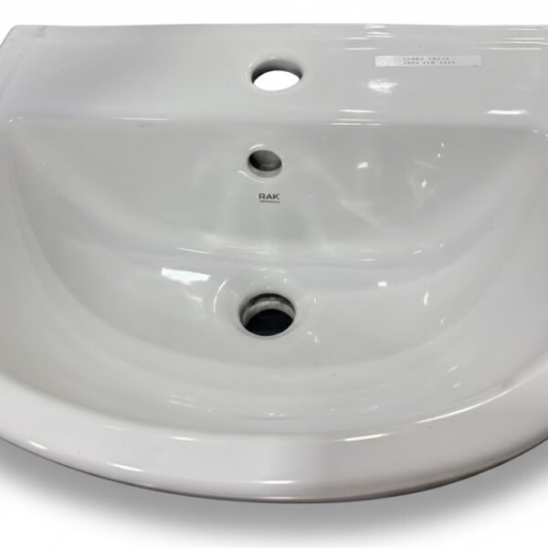 WASH BASIN FLORA 18X14 WHITE (YR5020)
