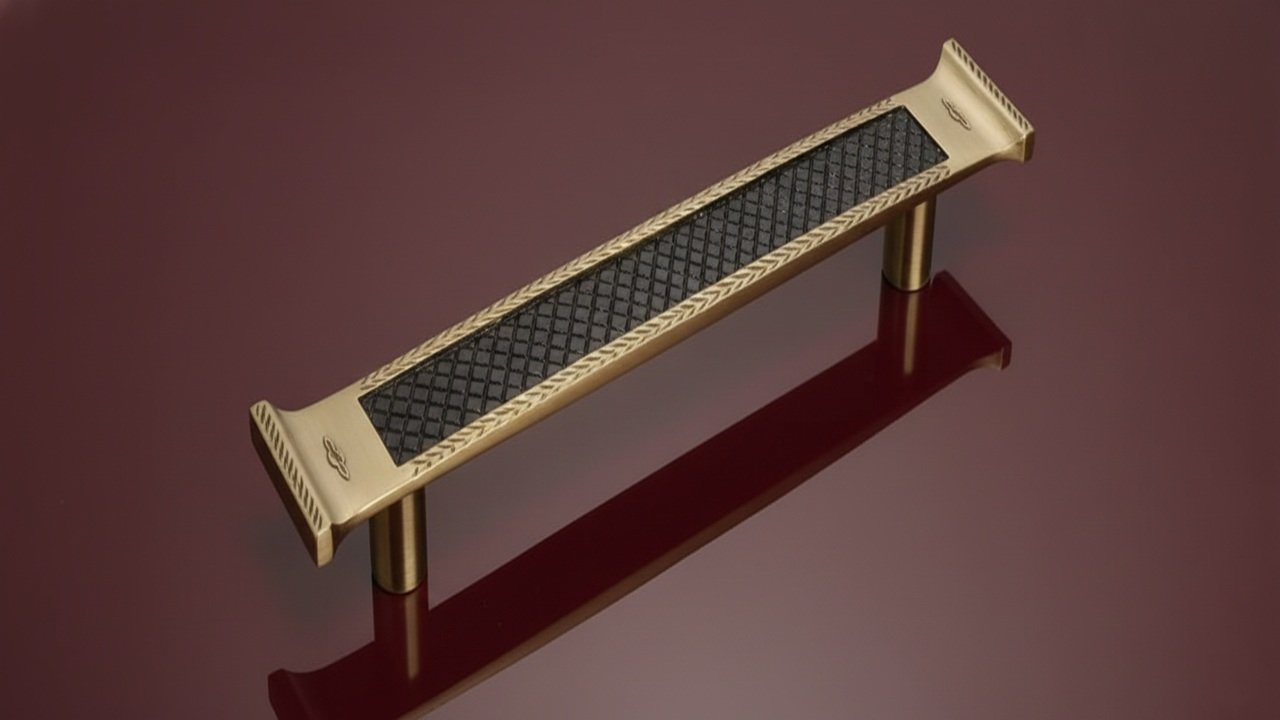 b5790 HANDLE BRAS 1029 FANCY ANTQ 10 INCH (B5790) - Image 1