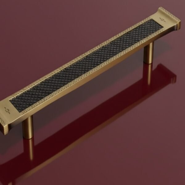 HANDLE BRASS 1029 FANCY ANTQ 12 INCH (B5795)